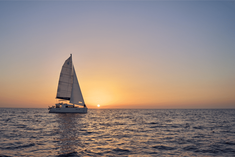 Santorini Private Sailing Cruise - Private Sunset Catamarn Tour